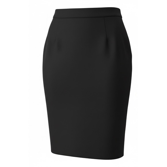 Calvin Klein Black Skirt Plus Size 16W Business Professional S2SL705A NEW - Picture 1 of 10